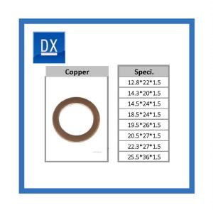 Quality Oil Drain Plug Copper Gasket Auto Stamping Part wholesale