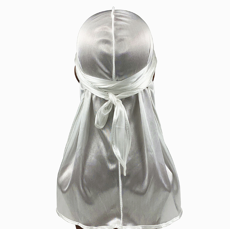 Abeis Customized Logo Silk Durag For Men Low MOQ Satin Durags in Multiple Colors