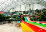 Customized 18m High Speed Water Slide For Theme Park