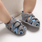 New style Cotton fabric Soft sole Outdoor barefoot cool toddler boy baby sandals
