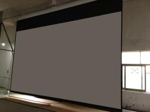 Quality 200inch Large Scale Projector Screen Motorized Tab Tensioned Projection Screen For Outdoor wholesale