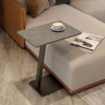 Stainless Steel Sofa Side Table Under Couch For Living Room