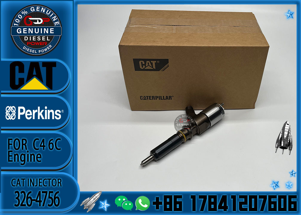 New common rail injector 326-4700 Diesel parts Common Rail Fuel Injector 326-4756 For 320D engine common rail injector