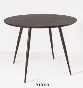 Quality FURNITURE MANUFACTURE Metal wood look coffee TABLE IN living home (YTDT01) wholesale