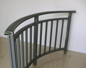 Quality Powder Painted Aluminum Hand Railings / Balustrade For Buildings wholesale