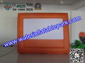 Quality Advertising Inflatable Screen , Inflatable Movie Screen For Rental wholesale