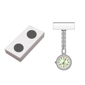 Quality FOB Nurse Pocket Watch Silver Brooch Nurse Watch Hospital Quartz Clock Luminous Doctor Watches Creative Doctor Nursing G wholesale