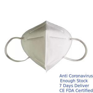 Heat Preservation Foldable N95 Mask Disposable Earloop Face Mask Anti Splash Soft Breathable