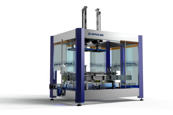 3KW 8-10cartons Min Automatic Corrugated Box Packing Machine Two Cartons At One