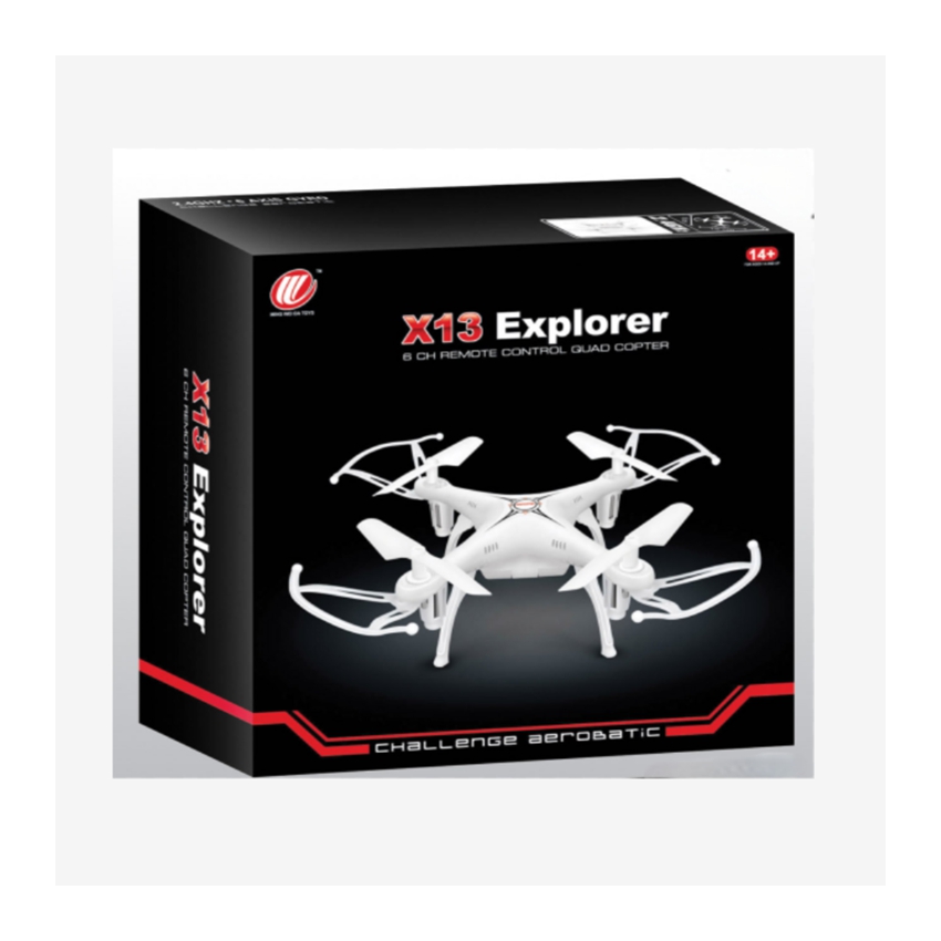 Professional Remote Control Foldable Drone For Kids With Wifi Headless Mode And Led Lights Electric Power Source