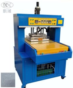 Quality Silicone 3D Fabric Embossing Machine For Garment Semi Automatic wholesale