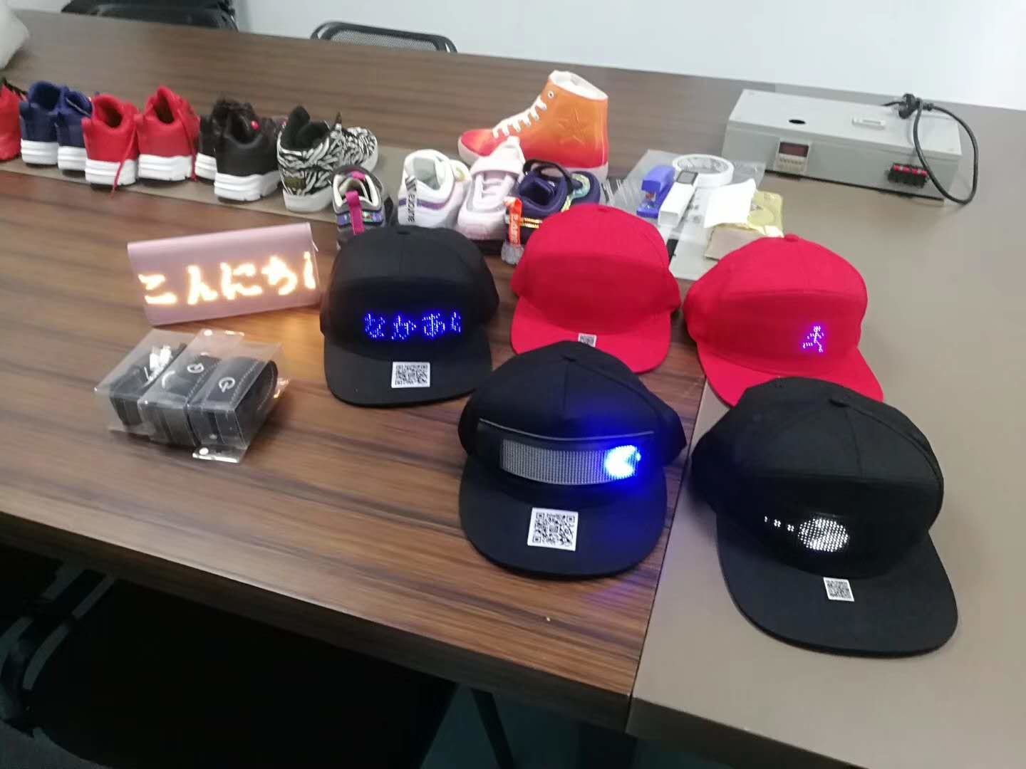 Polyester / Cotton LED Light Up Baseball Cap 10 Colors Optional
