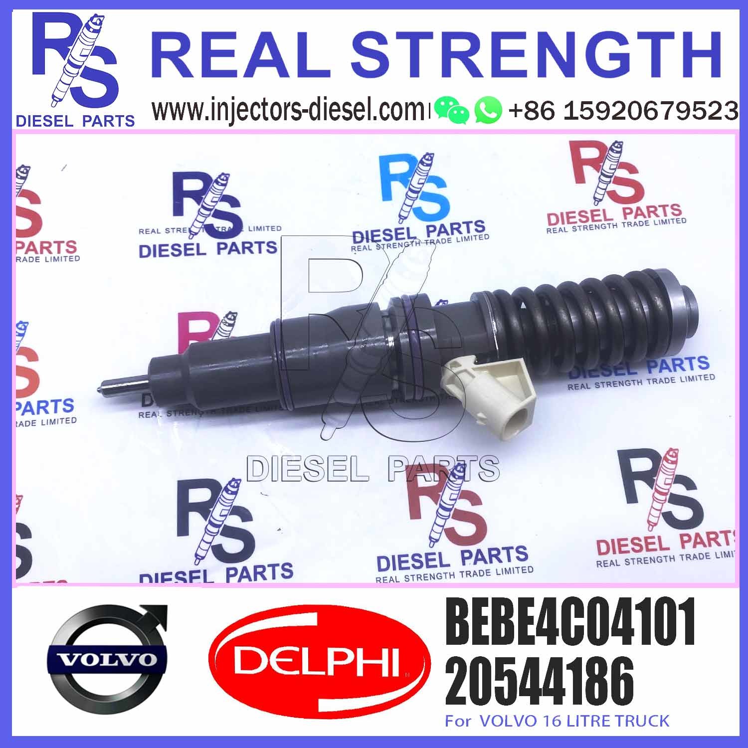 High quality truck diesel engine parts Injector BEBE4C04101 for V-O-L-V FH 16