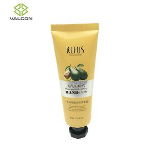 Quality Yellow ABL Cream Tube Packaging Octagonal Cap Decorated 50 ML Capacity wholesale