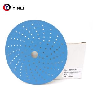 Quality 6 Inch Ceramic Abrasive Sanding Disc Polishing Film PSA Base Automotive wholesale