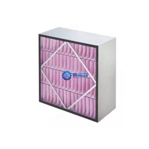 Quality KAINUOSEN Pleated F7 Medium Industrial Air Filter Galvanized Frame wholesale