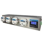 CE RoHS 100rpm Peristaltic Pump Liquid Filling Machine For Multi Channel Filling
