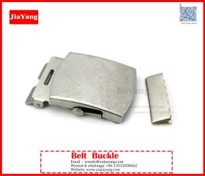 Quality 2017 latest Hanging imitation gold Iron Belt Buckle for webbing belt wholesale