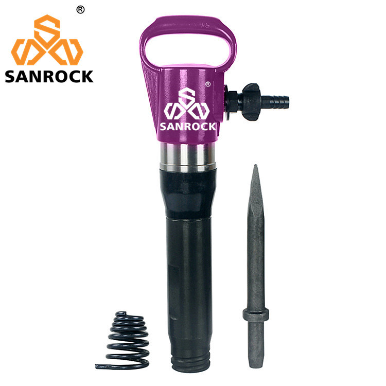 0.40-0.63 Mpa Impact Frequency G10 Air Pick Breaker Hammer Small Pneumatic Rock Drill