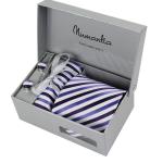 Polyester necktie jacquard set