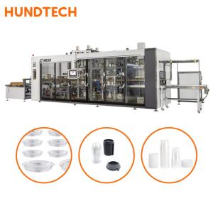 Quality Plastic Vacuum Industrial Thermoforming Machine 35 Shot / Min wholesale