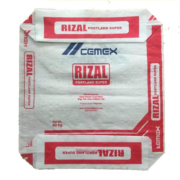 20kg 25kg 30kg Woven PP Bags 40kg 50kg PP Woven Sack Bags With Self Closing