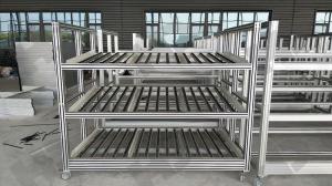 Quality Safety Fence Structural Aluminum Profiles High Precision CNC Machining wholesale