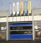 fireproof Industrial High Speed Door Automatic PVC Rapid Roller Shutter Doors