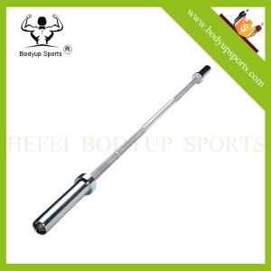 Quality wholesales 47&quot;Solid Steel Chrome OB Curl Bar for weight lifting wholesale