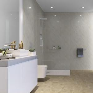 Quality Interior Waterproof PVC Wall Panels Polished Waterproof 3D Wall Panels wholesale