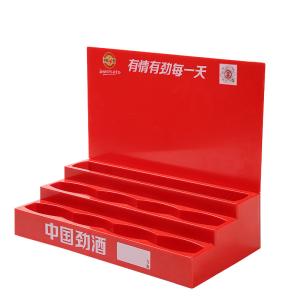Quality Economical Acrylic Tabletop Drinks Display Stand Case 340*280*100MM wholesale