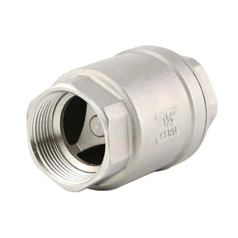 Stainless Steel 316 Female Thread Check Valve Vertical Type