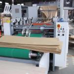 4 Color Square Bottom Paper Bag Machine 50HZ , Cement Paper Bag Making Machine