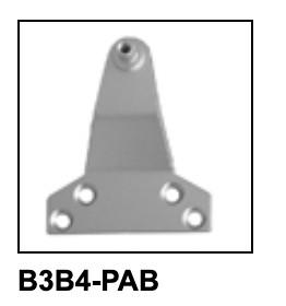 Quality Automatic Cabinet Door Closer Parallel Arm Bracket Aluminum Alloy 30x30 Door Closer Accessories wholesale