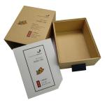 Kraft White Customized Gift Jewelry Packaging Paper Box for Watches and Earrings