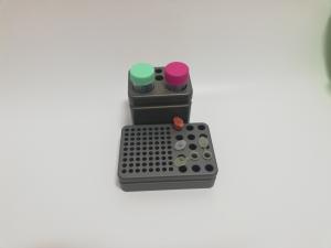 Quality Metal Centrifuge Test Tube Holder Rack For Ice-free Cooling Core 15*2ml 15*1.5ml OEM Service wholesale