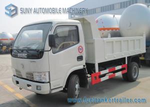 Quality Dongfeng 2 Axles Small Dump Garbage Trucks 4x2 Drive 5 ton - 6 ton capacity wholesale