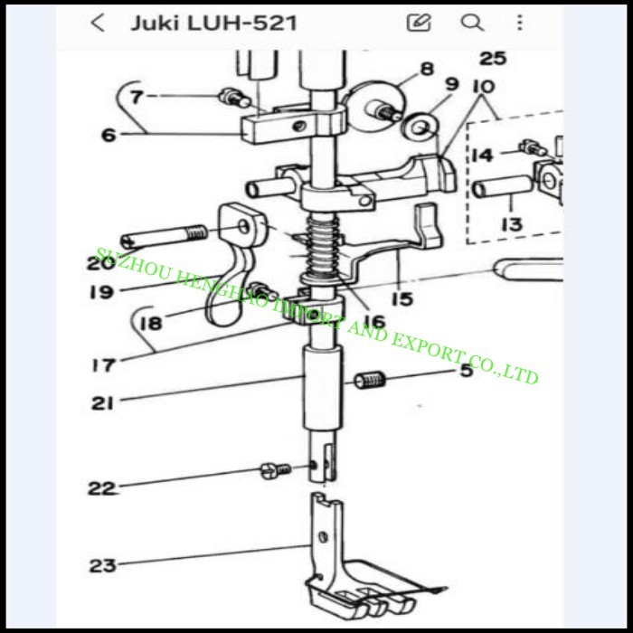 INDUSTRIAL SEWING MACHINE PARTS FROM CHINA, PRESSER FOOT,THROAT PLATE ,FEED DOG