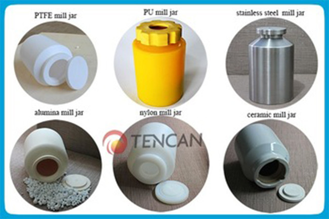 5L Laboratory Mini Rolling Ball Mill Wet / Dry Grinding Use with Uniform Output Powder