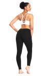 Black Sexy High Waisted Yoga Pants Sport Fitness Leggings