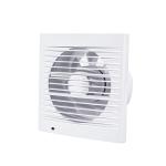 100mm Square Wall Mounted Bathroom Ventilation with LED Light Ultra Quiet Axial