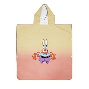 Quality Microfibre Kids Childrens Hooded Poncho Towels For Beach wholesale