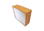 Wooden Frame Fiberglass Air Conditioner Filters 250m3/H Airflow