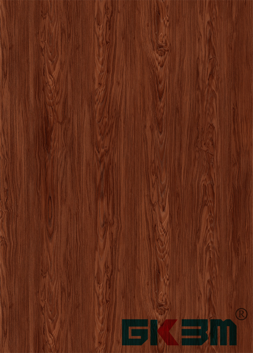 DP-W82294-7 Fireproof Waterproof Red Luxury SPC Flooring Plank Walnut Large Grain 5mm