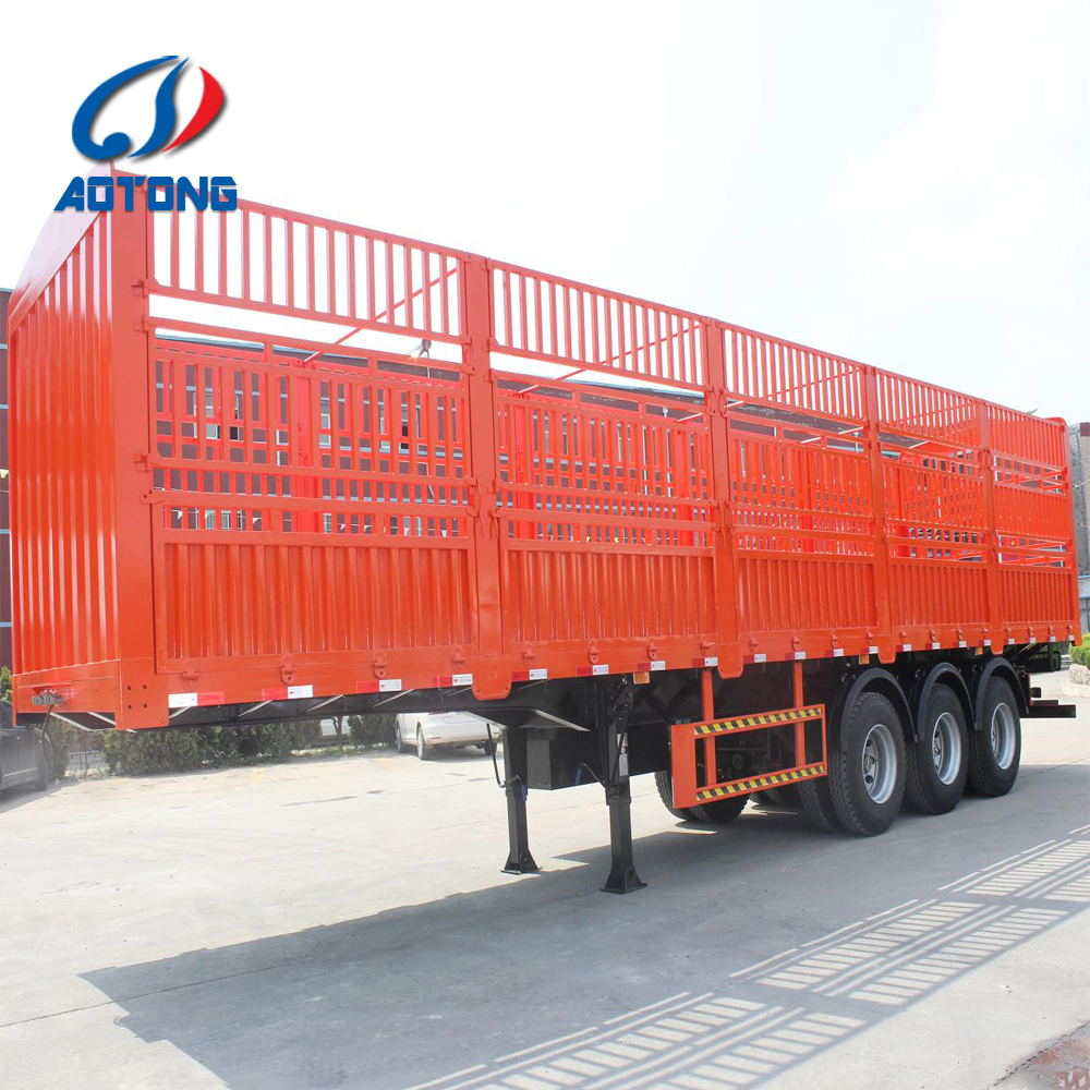 Heavy Load Gooseneck Lowboy Semi Trailer for Excavator Transport 3 Axles 4 Axles 12m 15m
