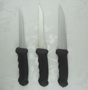Quality Different Knife Blade Shape Stainless Steel Butcher Knife With PP Handle wholesale