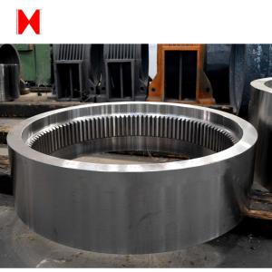 Quality Cast Steel Starter 3000mm Rotating Gear Ring Forging Large Ring Gear wholesale
