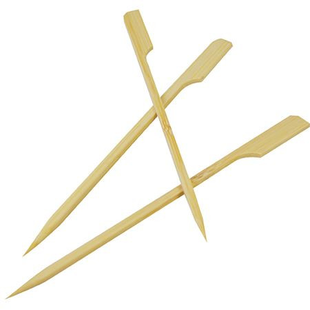 50pcs Extra Long Paddle Bamboo 6 Inch Skewers In Bulk