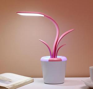 Quality USB Rechargeable LED Desk Eye-protecting Kaffir Lily Reading Lamp For Children wholesale