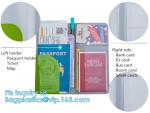 Promotional Customized color PVC travel Passport Cover, Ticket Holder Travel